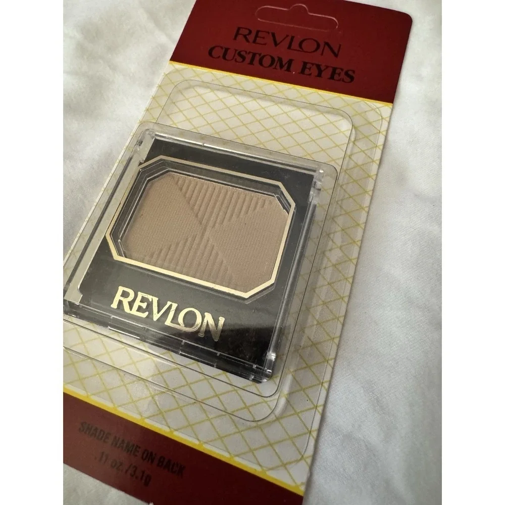 Revlon Custom Eyes Pebble Matte Eyeshadow Vintage 80s/90s Compact NIB